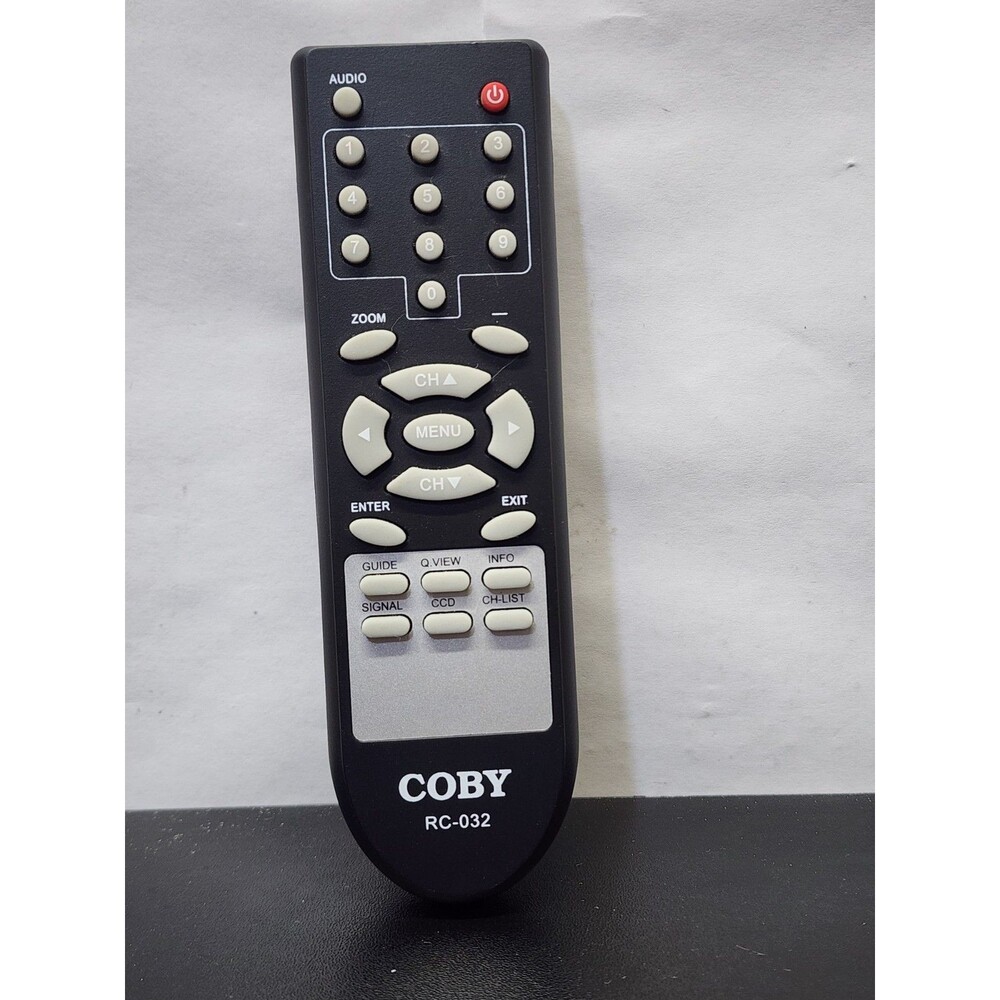 RC-032 Remote Control For COBY Converter box DTV100 DTV101 DTV102 DTV103, Works